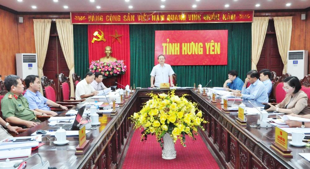 Hội nghị Ban Thường vụ Tỉnh ủy 