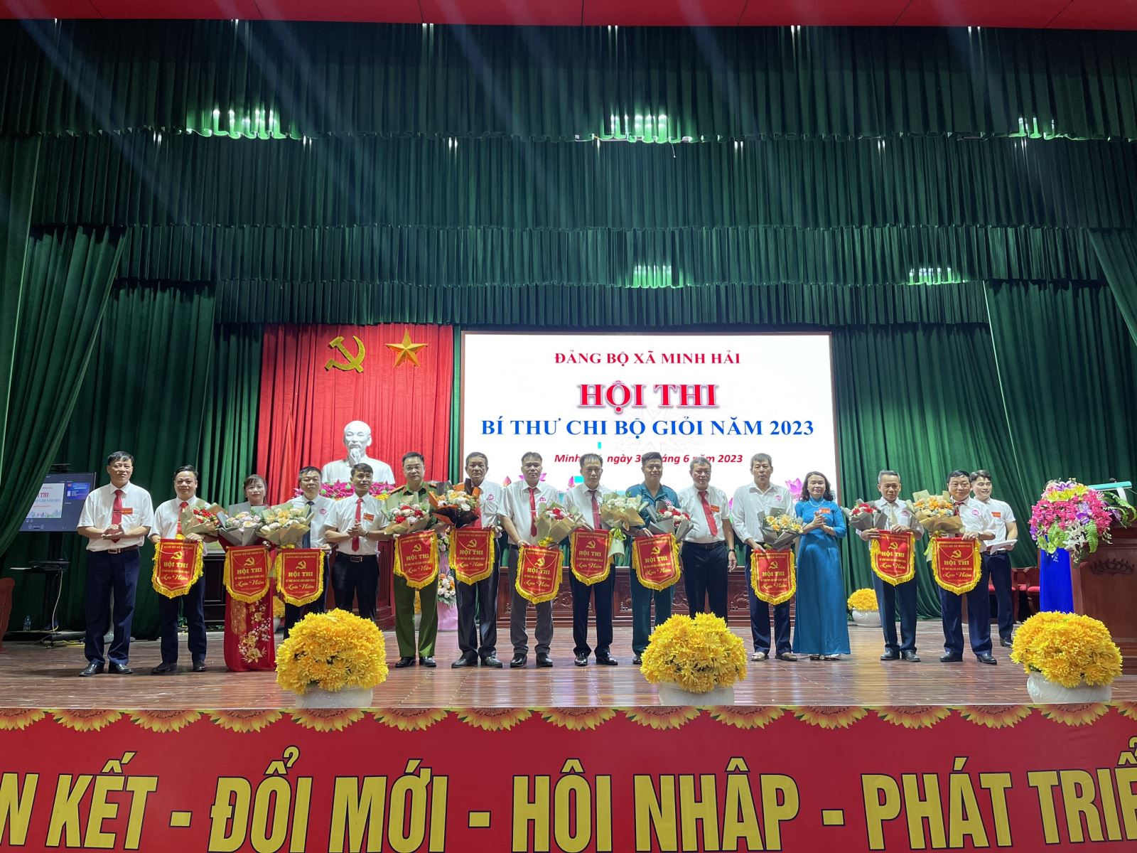 Hội thi Bí thư chi bộ giỏi năm 2023.